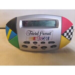 Parker Brothers Trivial Pursuit NASCAR EDITION Electronic Handheld Game Tested